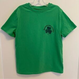 Cat & Jack Boys 'Happy Go Lucky' Short Sleeve T-Shirt Green Size M (8)
